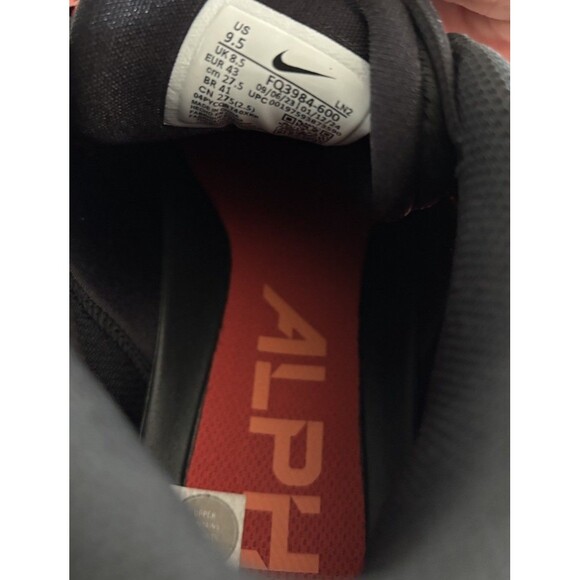 Size 9.5- Nike Alpha Menace 4 Pro  Red Black Football Cleats | FQ3984-600 main image 4